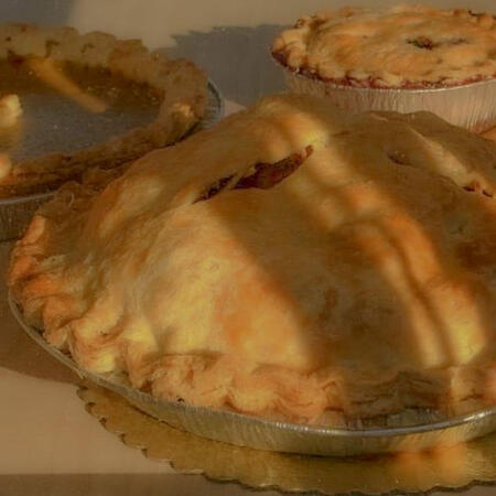 Baking with the nieces